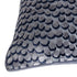 Lanzo Cut Velvet Piped Cushion Moonbeam